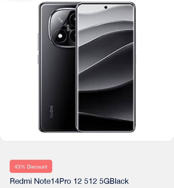 REDMI note 14pro 12 512GB 5G