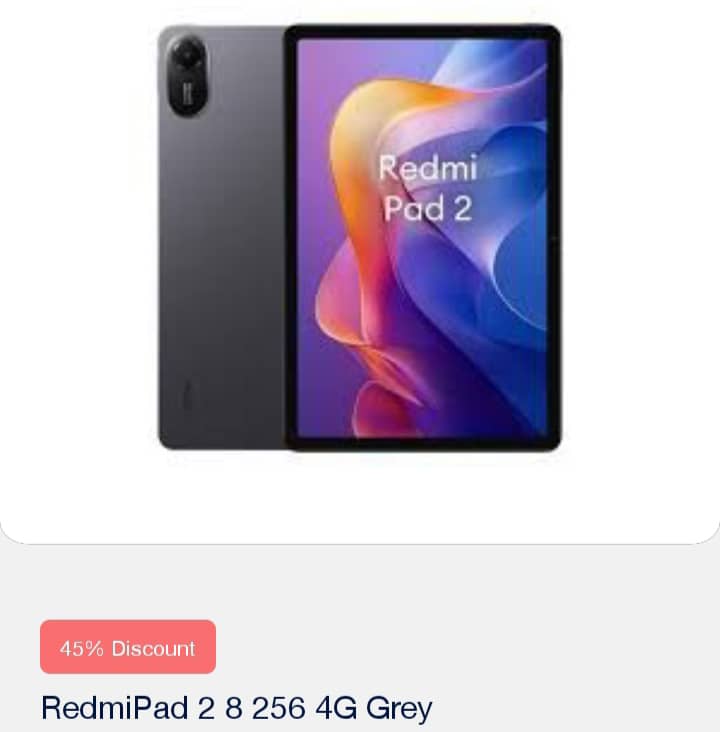 REDMI pad 2 (8+256gb) 4G sim