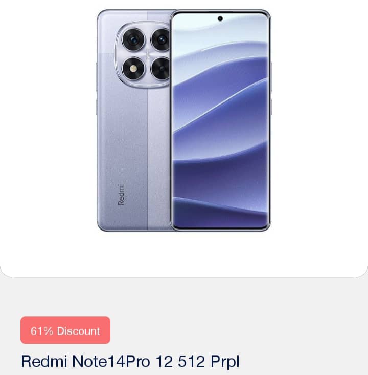 REDMI note 14pro 12 512 5G