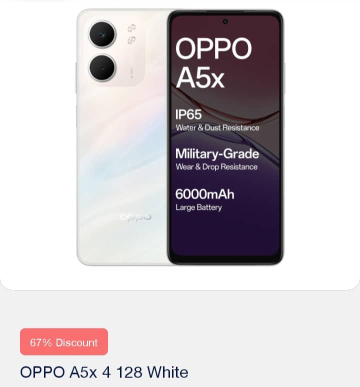 Oppo A5X 4+128gb