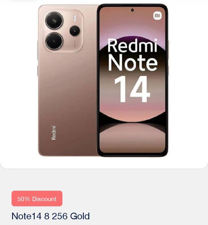 REDMI note 14 8 256gb