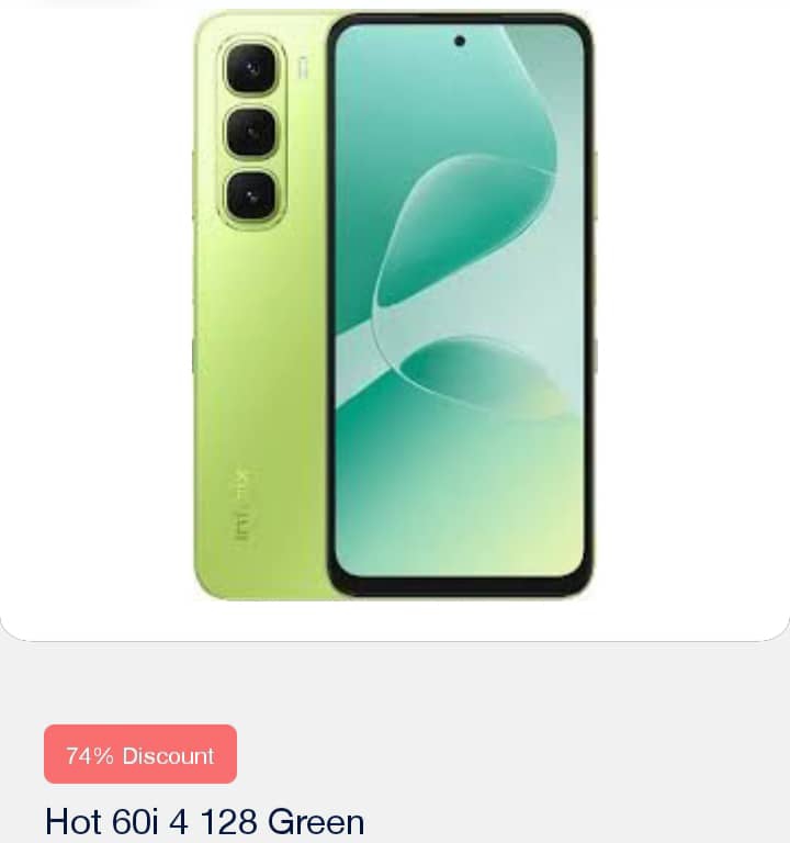 Infinix hot 60i 4 128gb