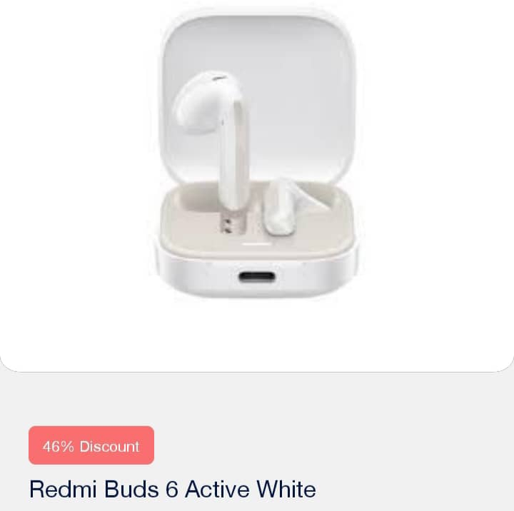 REDMI bud 6 active 