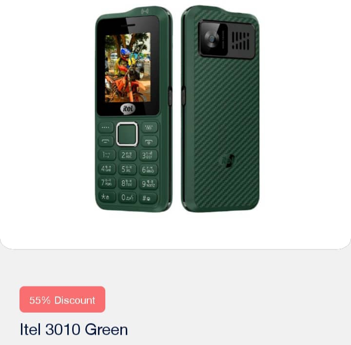 Itel 3010..with 3 Sims tray