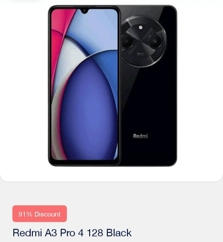 REDMI A3 pro 4 128gb 