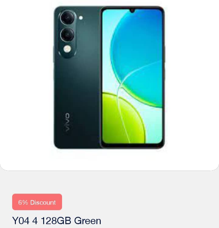 Vivo Y04 4+128gb