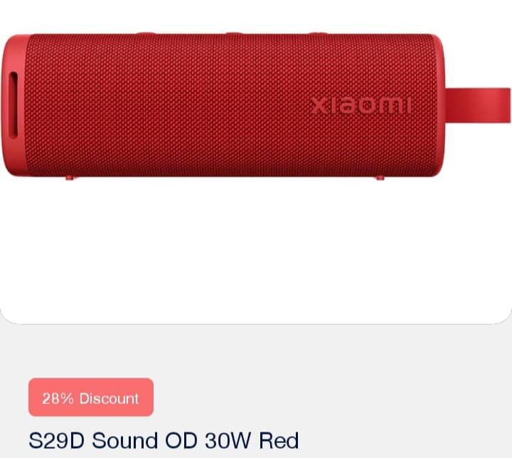 Xiaomi Bluetooth speaker S29D Sound OD 30W