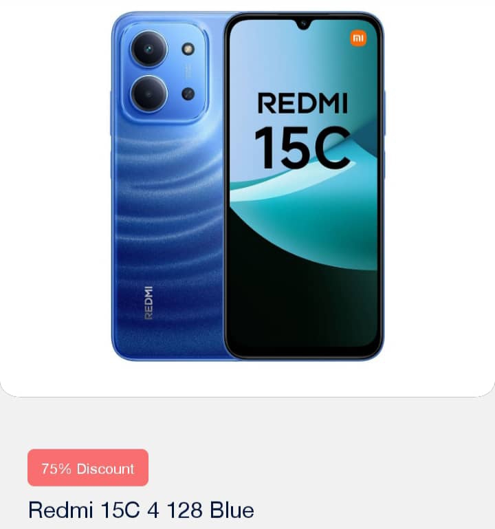 REDMI 15C (4+128)gb