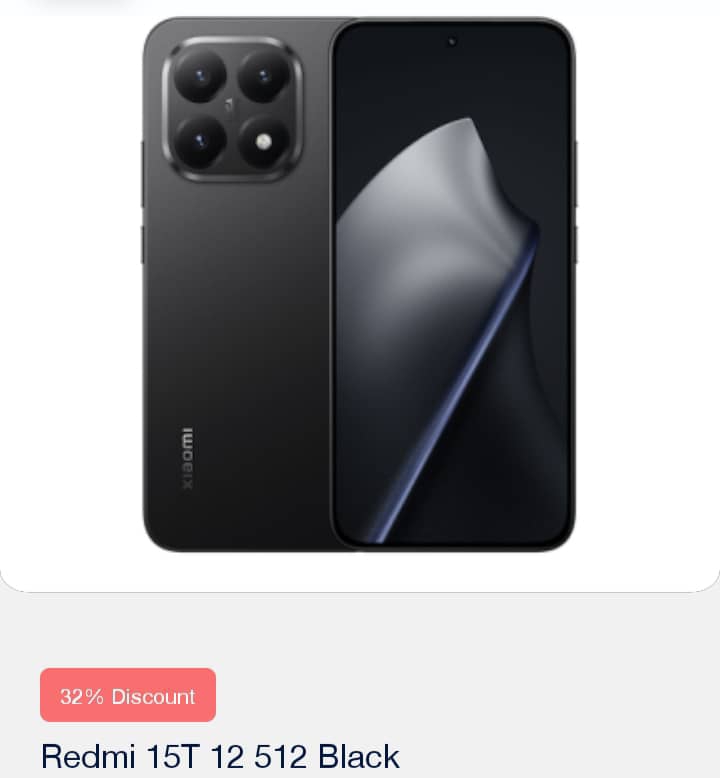 REDMI 15T 12 512gb