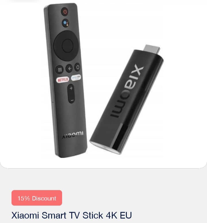 Xiaomi smart TV stick 4k EU 
