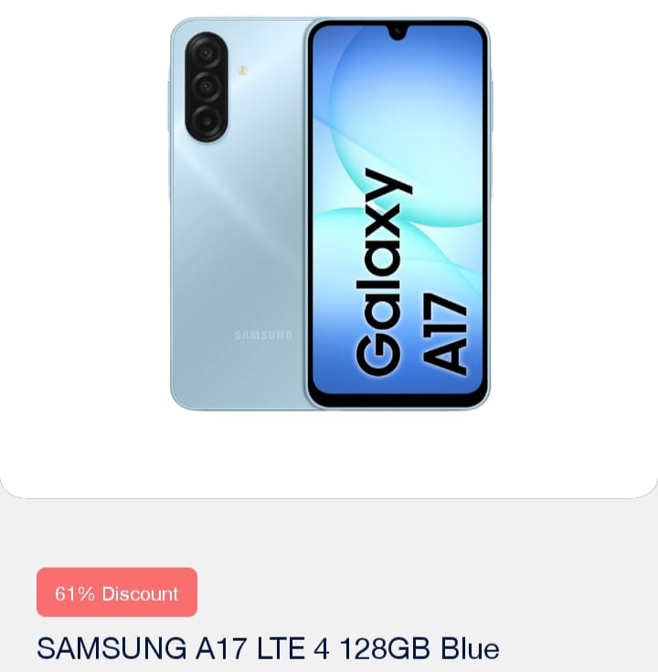 Samsung galaxy A17 LTE 4 128GB