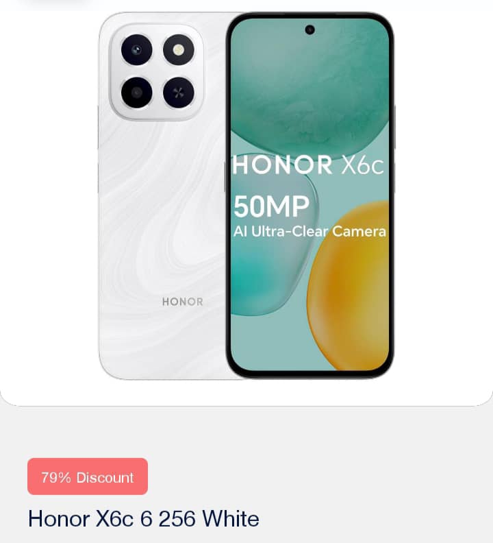 Honor x6c 6 256gb