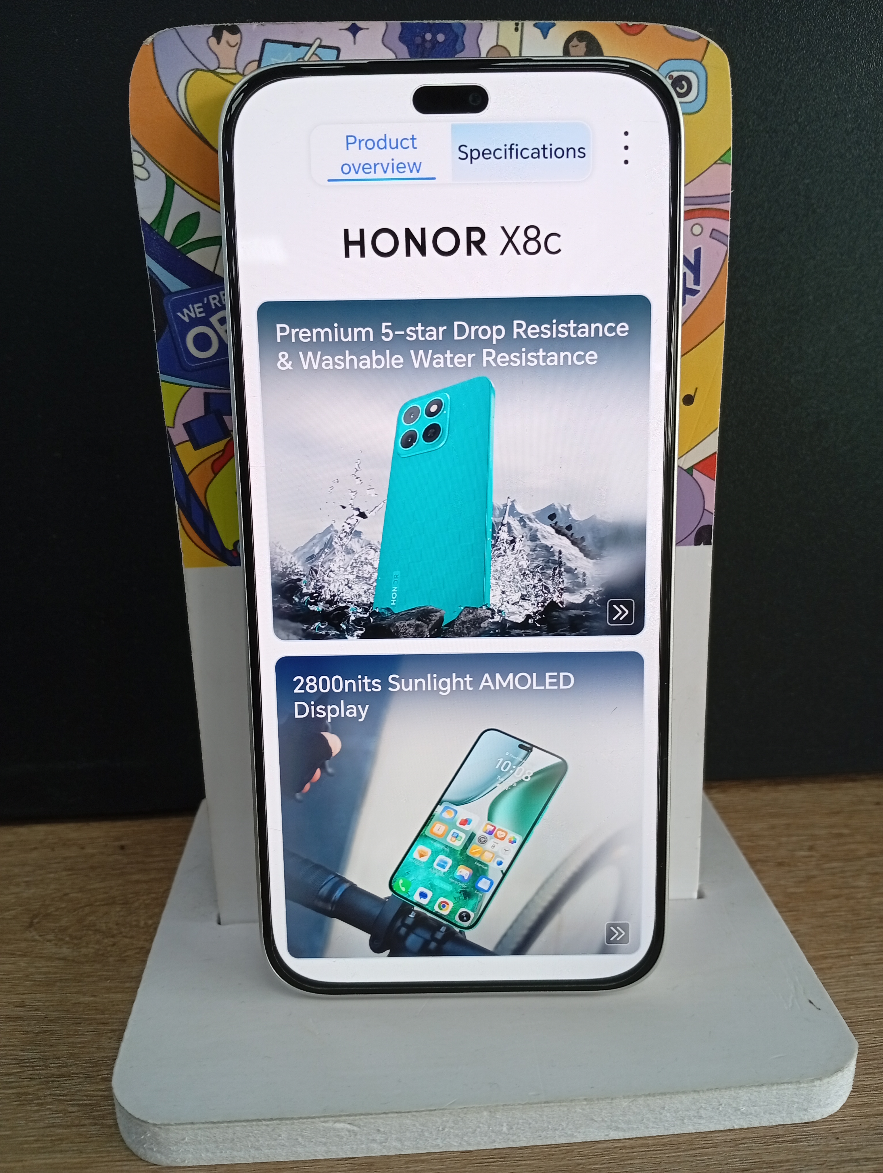 Honor x8c 512 8gb RAM