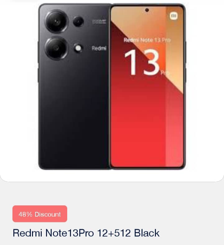 Redmi note 13pro 12 512GB