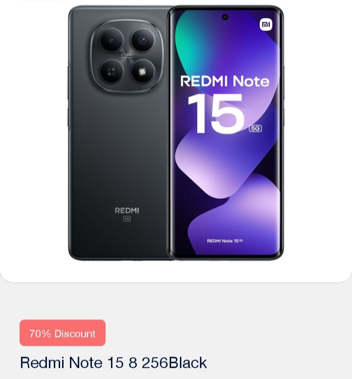 Redmi note 15 (8+256)GB